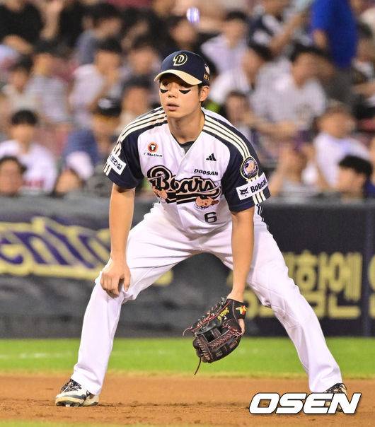 “정산 기대된다” 이 선수가 두산 유니폼 3위라니…무명선수의 대반전→주전 2루수에 전격 도전장