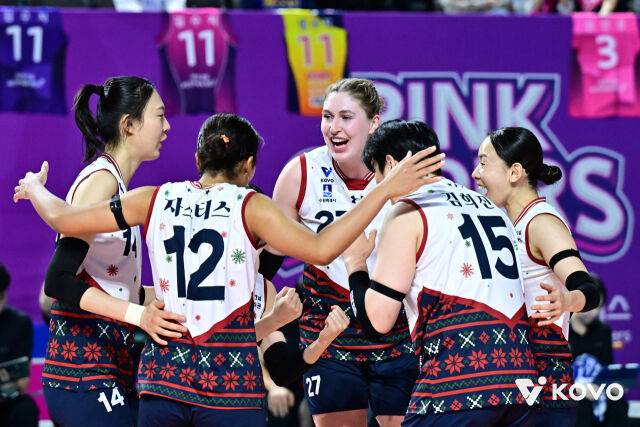 “배구가 재밌다” 현대건설, 2025년 마지막 날 웃었다...흥국생명 누르고 파죽의 8연승 [MD인천]