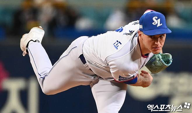사직예수가 삼성 레전드를 쫓아냈다? 대만서 이런 일이…뷰캐넌, CPBL서도 못 뛸 위기→많은 나이+이닝 소화 우려