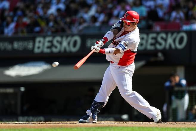 이어지는 이범호 스쿨… 오선우, 김호령, 이번에는 이 선수 대박? 최형우 장기 대체자 키우나