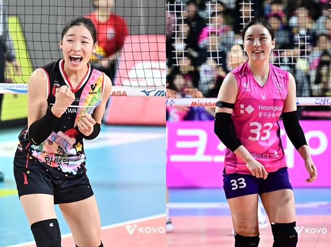 '김연경 없는 김연경 더비' 정관장 인쿠시-흥국생명 이나연, 프로서 첫 맞대결 '매진 임박'