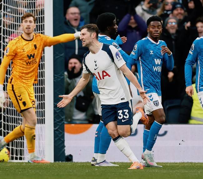 [PL REVIEW] '손흥민 절친' 데이비스 선제골 못 지켰다…토트넘, 선덜랜드와 1-1 무승부→리그 13위