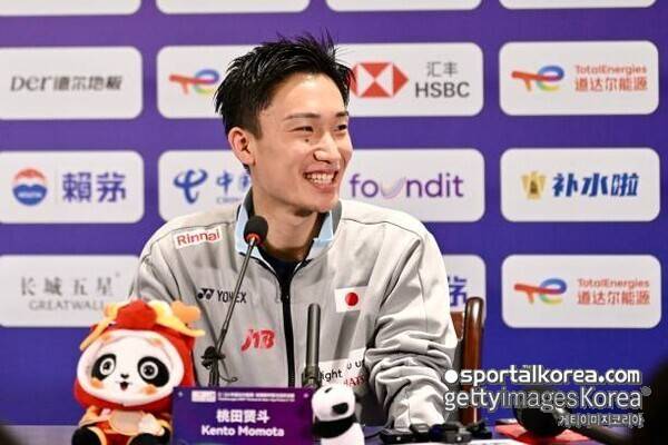 안세영 이전 유일한 '세계 최고' 11승…모모타 켄토, 복귀전서 세계 1위와 팽팽한 승부