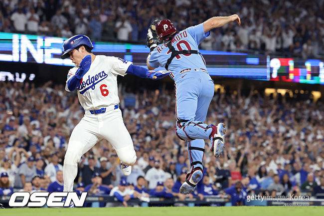 ‘빅뉴스’ 김혜성, 드디어 다저스 우승 주역 인정받다! 美 “DS 4차전 결승점, KIM 스피드 압박이 만들어낸 결과”