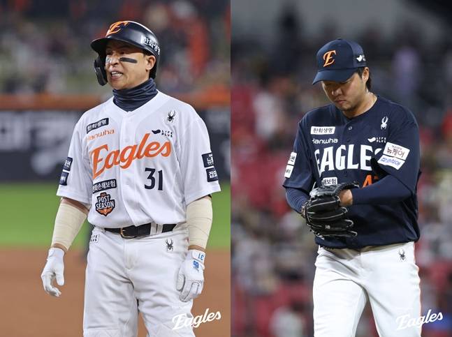 '안치홍-이태양 보내고 15억 벌었는데' 손아섭-김범수 계약 언제쯤? 한화의 복잡한 '샐러리캡 변수'