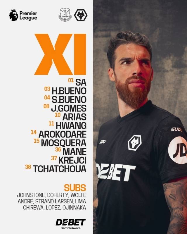 ‘황희찬 침묵’ 11대9로 싸운 울버햄튼, ‘X판 그 자체’ 에버튼 못 이겼다…‘초신성’ 마네 골→1-1 무승부 [EPL]