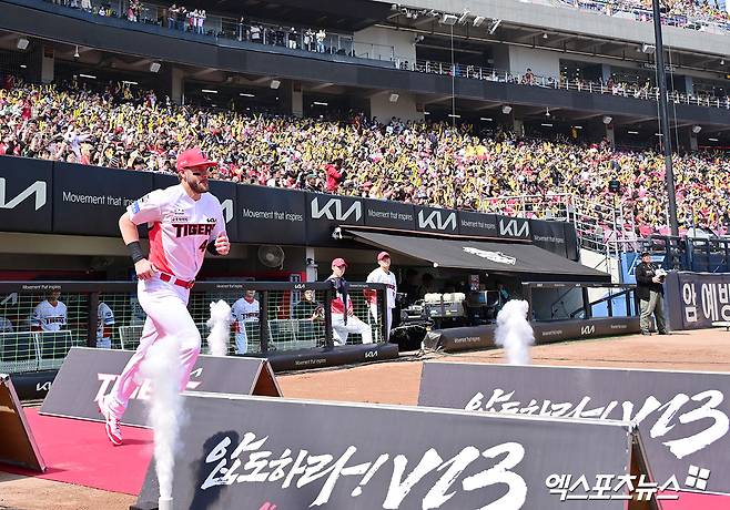 '타율 최하위→KIA와 재계약 불발' 위즈덤, 시애틀과 마이너 계약…빅리그 재입성 노린다