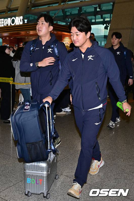 ‘ML 선수 최대 9명 참가’ 류지현 감독 “이정후·김하성 1차캠프 불참 잘못 아니야, 고우석 구위 기대” [오!쎈 인천공항]