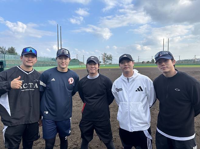 80억 안긴 보람 있네! 박찬호, 후배 6명 체류비 전부 책임졌다…일본 오키나와서 미니캠프 중