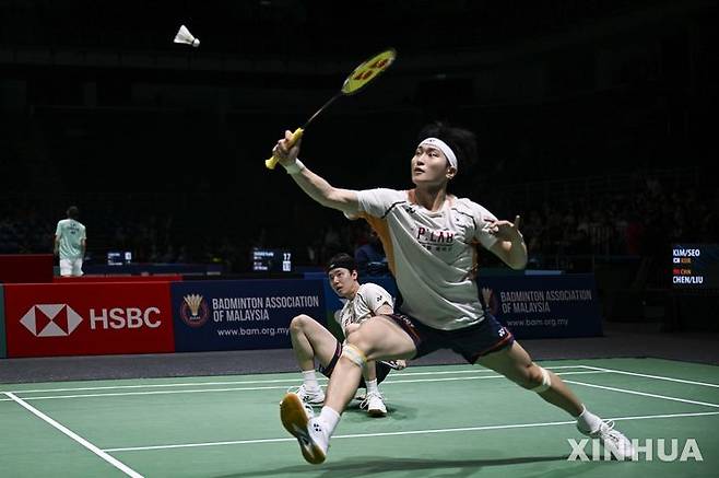 배드민턴 '황금 콤비' 김원호-서승재, 말레이오픈 준결승 진출