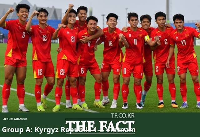 [AFC U23] '김상식 매직' 베트남, 키르기스스탄도 제압 첫 '2연승'