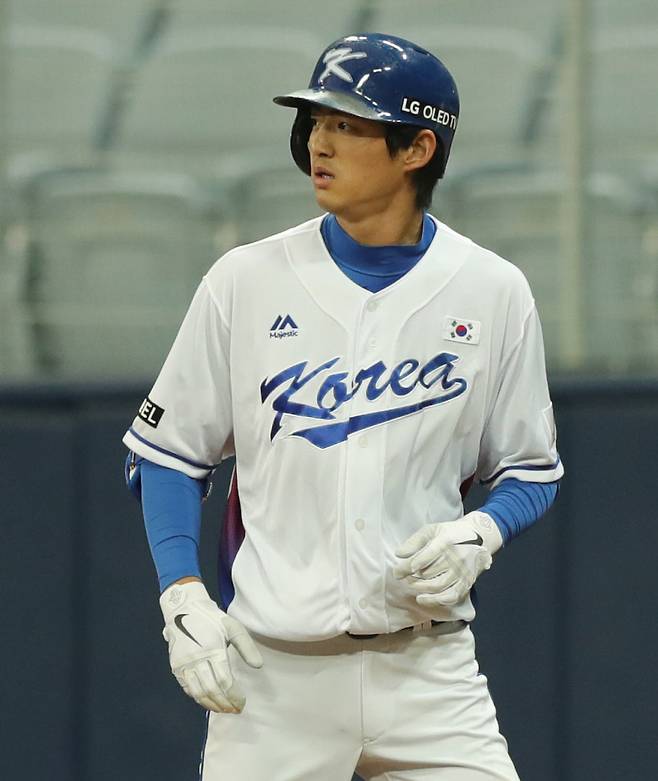 '강민호 형, 함께 못해 미안해요' 지금은 대표팀 구자욱