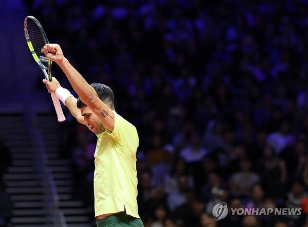 한국서 맞붙은 테니스 세계 1,2위 맞대결… 얼마 받았을까