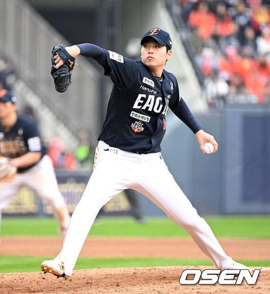 '이제는 우승' 한화 목표 상향, 벌써 스프링캠프 시작했다…채은성 포함 선발대 4명 출국