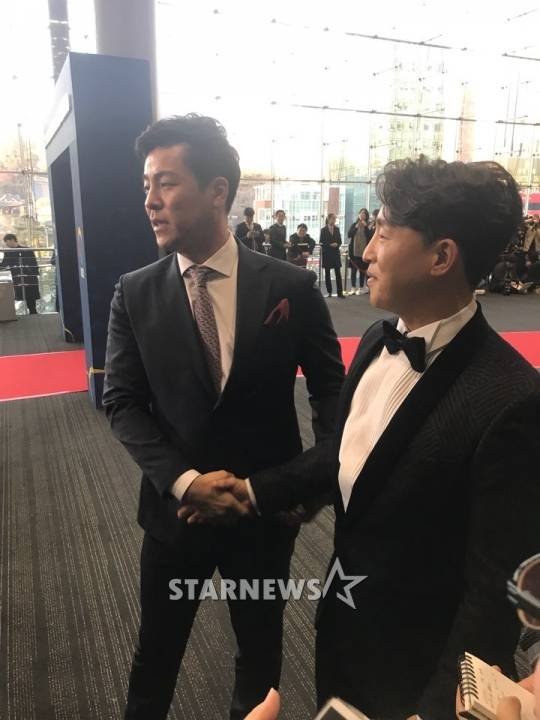 손아섭 향한 강민호 진심