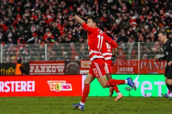 정우영, '연예인' 장인 앞에서 '새해 첫 골' 폭발…U.베를린, '이재성 1도움 맹활약' 마인츠와 무승부 [분데스 리뷰]