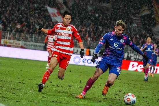 정우영, '연예인' 장인 앞에서 '새해 첫 골' 폭발…U.베를린, '이재성 1도움 맹활약' 마인츠와 무승부 [분데스 리뷰]