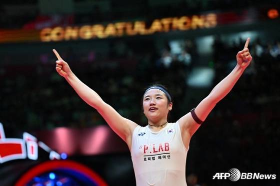'넘사벽' 안세영, 세계 2위 격파→中 경악