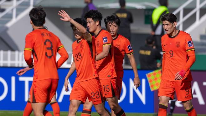 중국 축구 조 1위 등극, 실화냐...U23 아시안컵 호주 꺾고 D조 선두