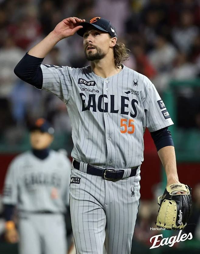 '韓 못 잊어' 한화 와이스, 휴스턴행 확정 뒤에도