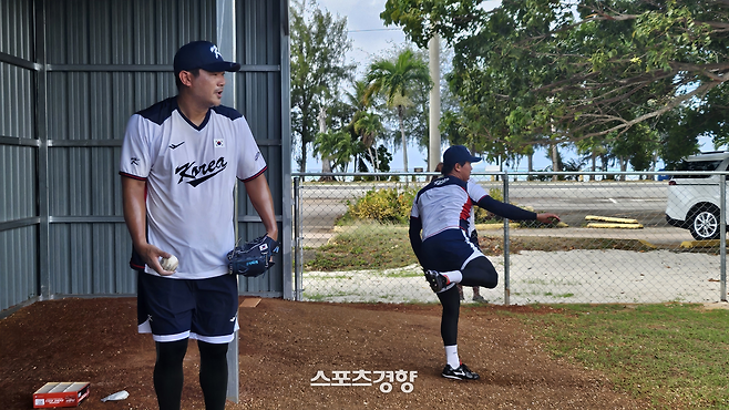 노경은과 고우석이 첫 테이프 끊었다, 1월 중순 시작된 WBC 불펜 피칭[스경in사이판]