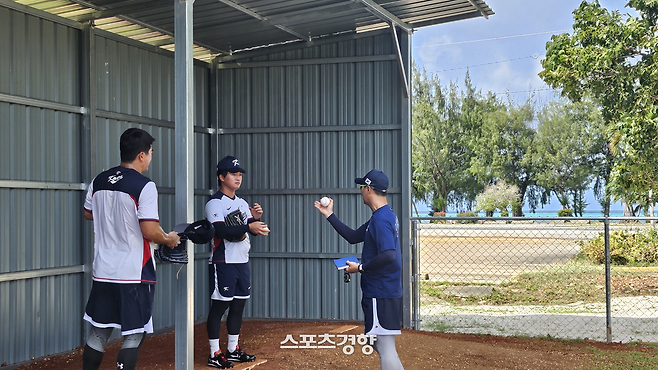 노경은과 고우석이 첫 테이프 끊었다, 1월 중순 시작된 WBC 불펜 피칭[스경in사이판]