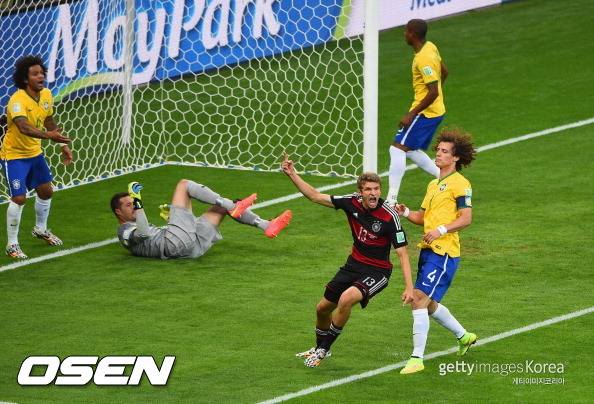 ‘브라질 국민들 앞에서 독일에 처참한 1-7 참패’ 2014년 브라질의 악몽, 월드컵 역사상 가장 잔인한 패배 선정