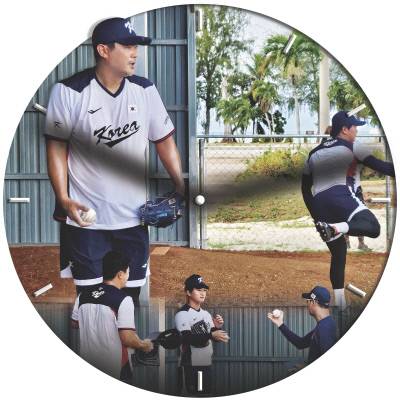 “100% 던지면170km 나오겠다” “너무 빨리 지나가더라’…‘불펜 피칭’ 고우석 볼에 여기저기서 감탄사