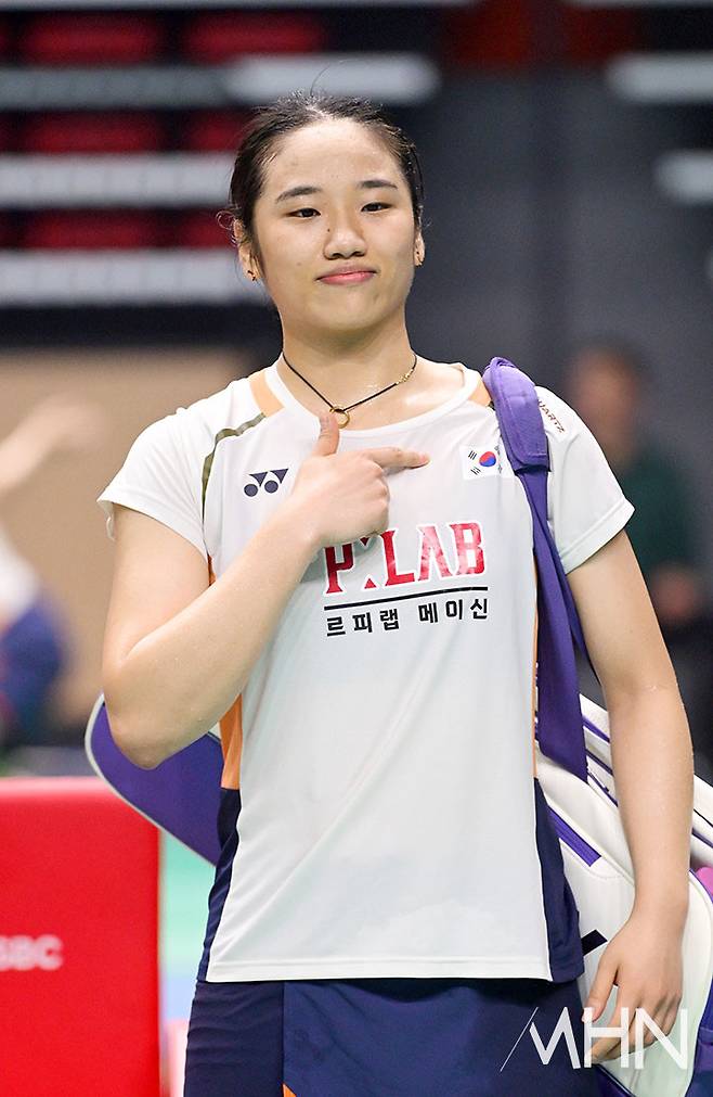 '셔틀콕 황제' 안세영, 인도에서도 승운 따른다...숙적 야마구치 부상 기권