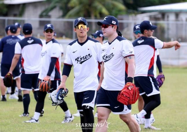 '양의지-강민호 시대'에 낀 비운의 36세 포수, WBC서 이루고픈 꿈은? [사이판 현장]