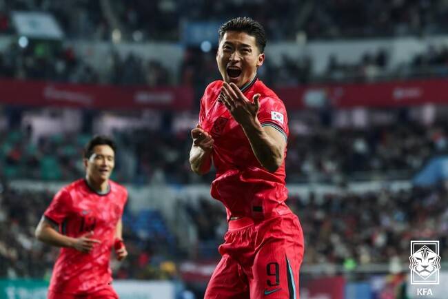 韓 축구 대형 호재! '인간 승리' 조규성