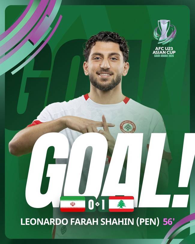 U-23 이민성호, 하늘이 돕는다...지고도 8강 가능성! '최약체' 레바논, 이란 상대 선제골