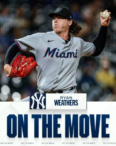 '유망주 4명 내줬다' 4대1 트레이드 성사…양키스 파격 투자 이유는