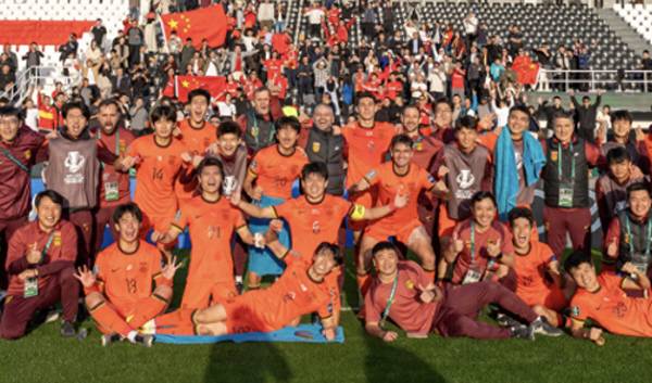 '진정한 승자' 中 14억 대륙 환호, 단 1골로 사상 첫 '8강'+