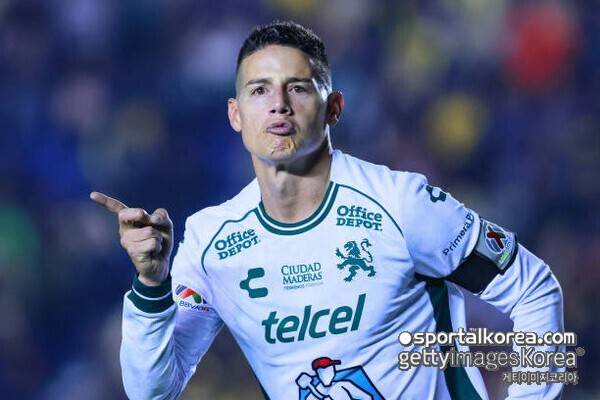 '손흥민 1골 1도움'→ 2-6 참패…'SON급 슈퍼스타' 파워 실감한 LAFC 경쟁팀, 월드컵 득점왕 하메스 영입 나선다