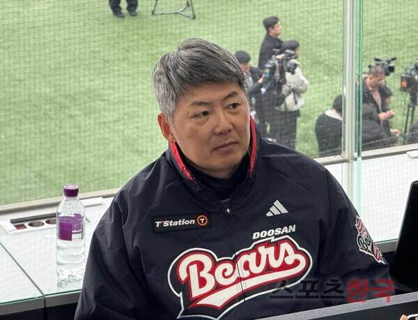 김민재 코치 별세에 눈물 흘린 김원형 감독