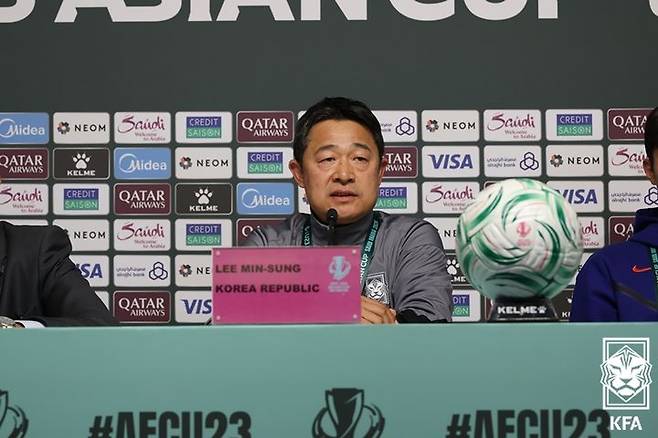 호주와 U-23 亞컵 8강 앞둔 이민성 감독