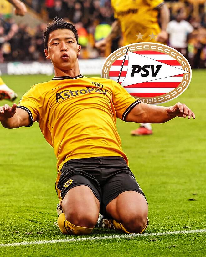 허정무·이영표·박지성 다음으로 ‘韓 축구 계보’ 잇나…‘공격진 보강 계획’ PSV 아인트호벤, ‘황소’ 황희찬 노린다