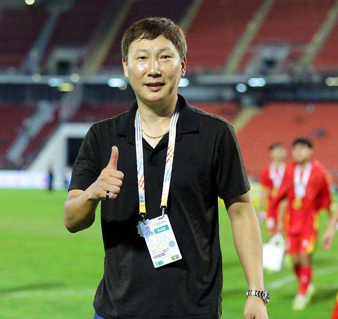 'U-23 아시안컵 준결승행' 김상식 베트남 감독