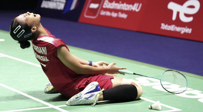 ‘인도네시아의 안세영’이라 불렸지만…결과는 8전 8패