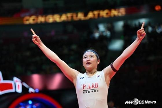 안세영에 태국 선수도 경악