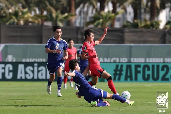 ‘도쿄 대첩 없네’ 평균 19.4세 일본에 압도당한 21.1세 이민성호→U-23 아시안컵 4강서 0-1 패배