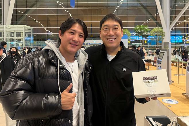 새벽 5시 몰래 찾아온 손님, 'KT 영원한 동료' 황재균