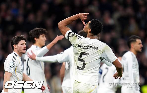 이쯤이면 팬들하고 싸우자는 거죠? ’홈팬들에게 야유’ 받은 벨링엄, 골 넣고 ‘음주세리머니’