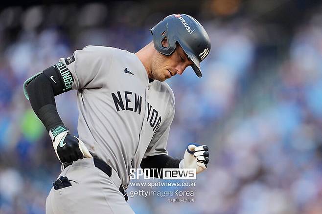 '다저스처럼 계약 안한다' 벨린저 결국 2400억에 항복…양키스 FA 잔류 확정