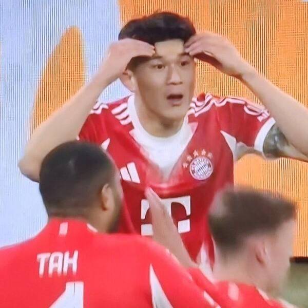 '이례적 반응' 경고 누적 퇴장 김민재 '혹평·비난' 일삼던 빌트마저 옹호…심판 판정 논란