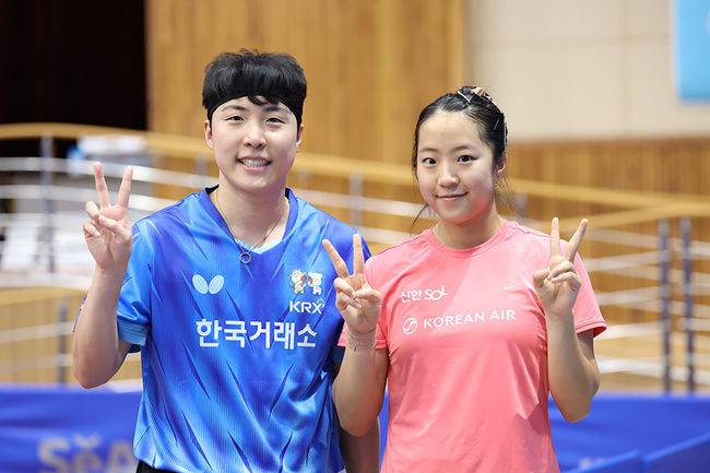 천신만고 끝에 고비 넘겼다…임종훈-신유빈, 풀게임 역전승