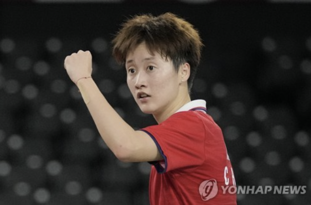 '안세영 없는데' 中 천위페이 크게 혼났다…36위 피차몬에 1게임 23-21 진땀승