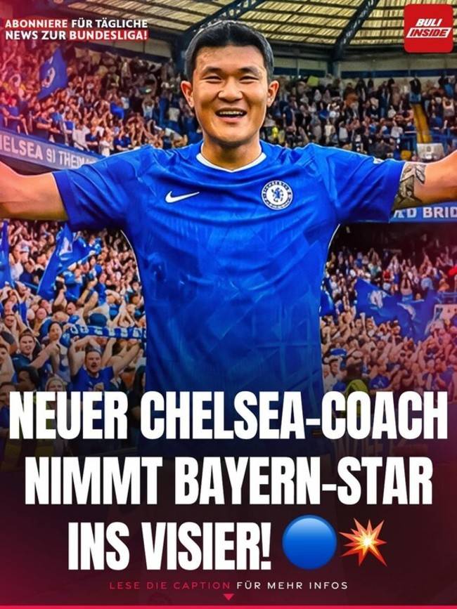 韓 16번째 프리미어리거 김민재(29, 첼시) 가능성 하락...英 1티어