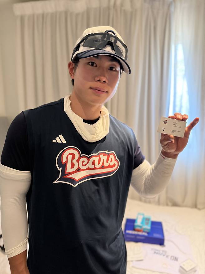 두산 선수들, 사장님 깜짝 선물에 모두 놀랐다…